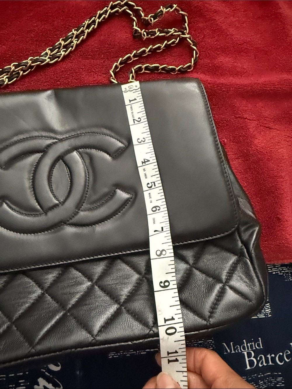Leather Quilted Handbag - Picture 13 of 14